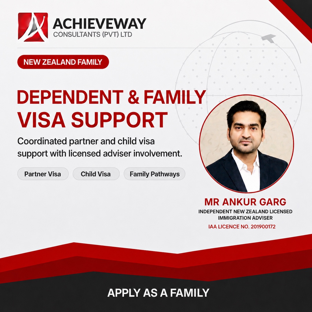 Dependent & Family Visa Support by Achieveway Consultants